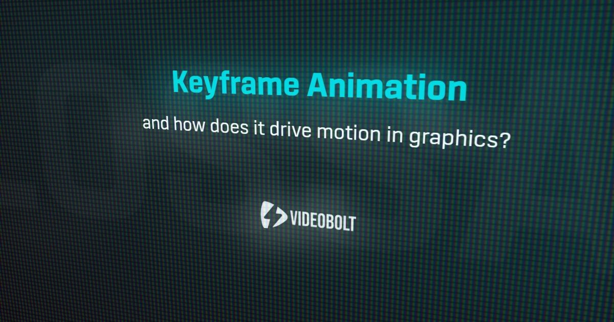 Keyframe Animation - Motion Graphics Glossary